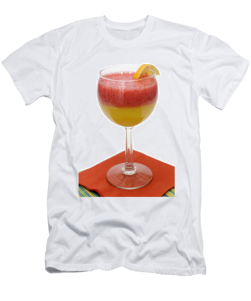 Delicious Strawberry Papaya Smoothie Donald Erickson T-Shirt