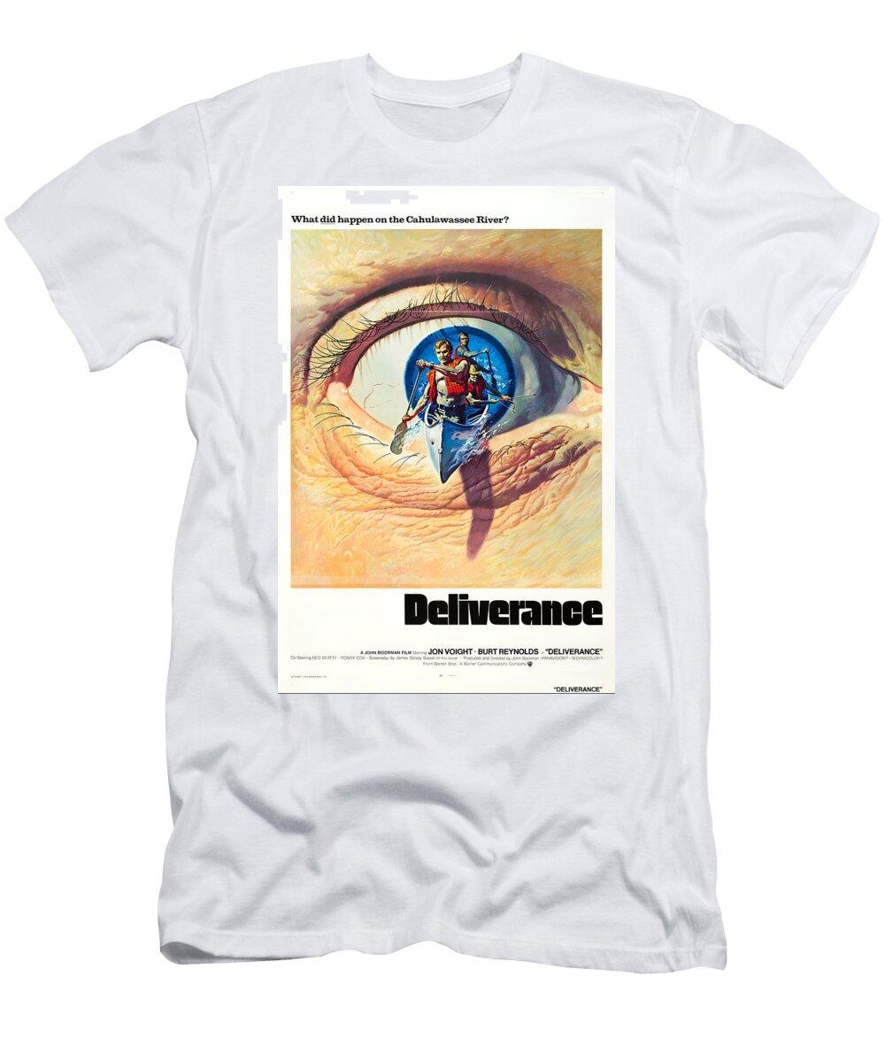 Deliverance 1972 Adventure Drama Thriller Retro Movie Poster Upscaled T-Shirt