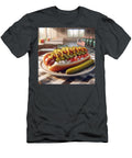 Deluxe Hot Dog in Diner Setting James Spears T-Shirt
