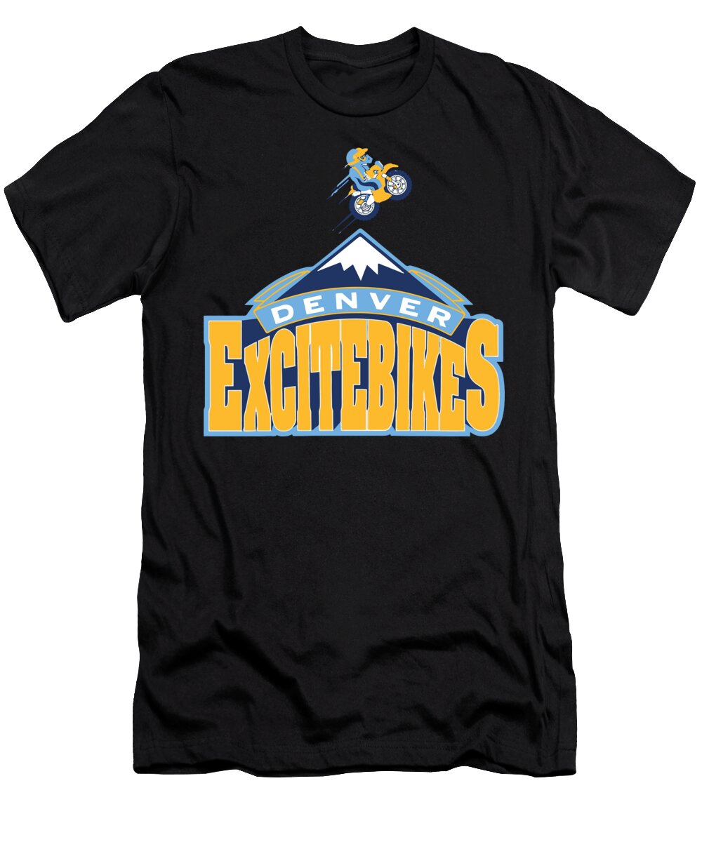 Denver Nuggets Excitebike Huyen Vu T-Shirt