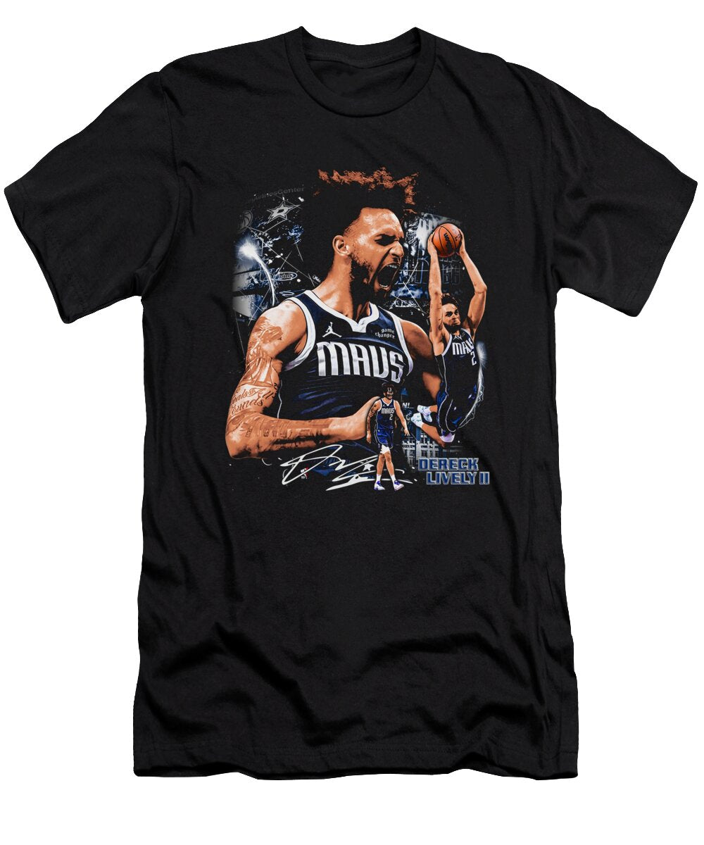 Dereck Lively Ii Vintage Collage Ozlem Altin T-Shirt