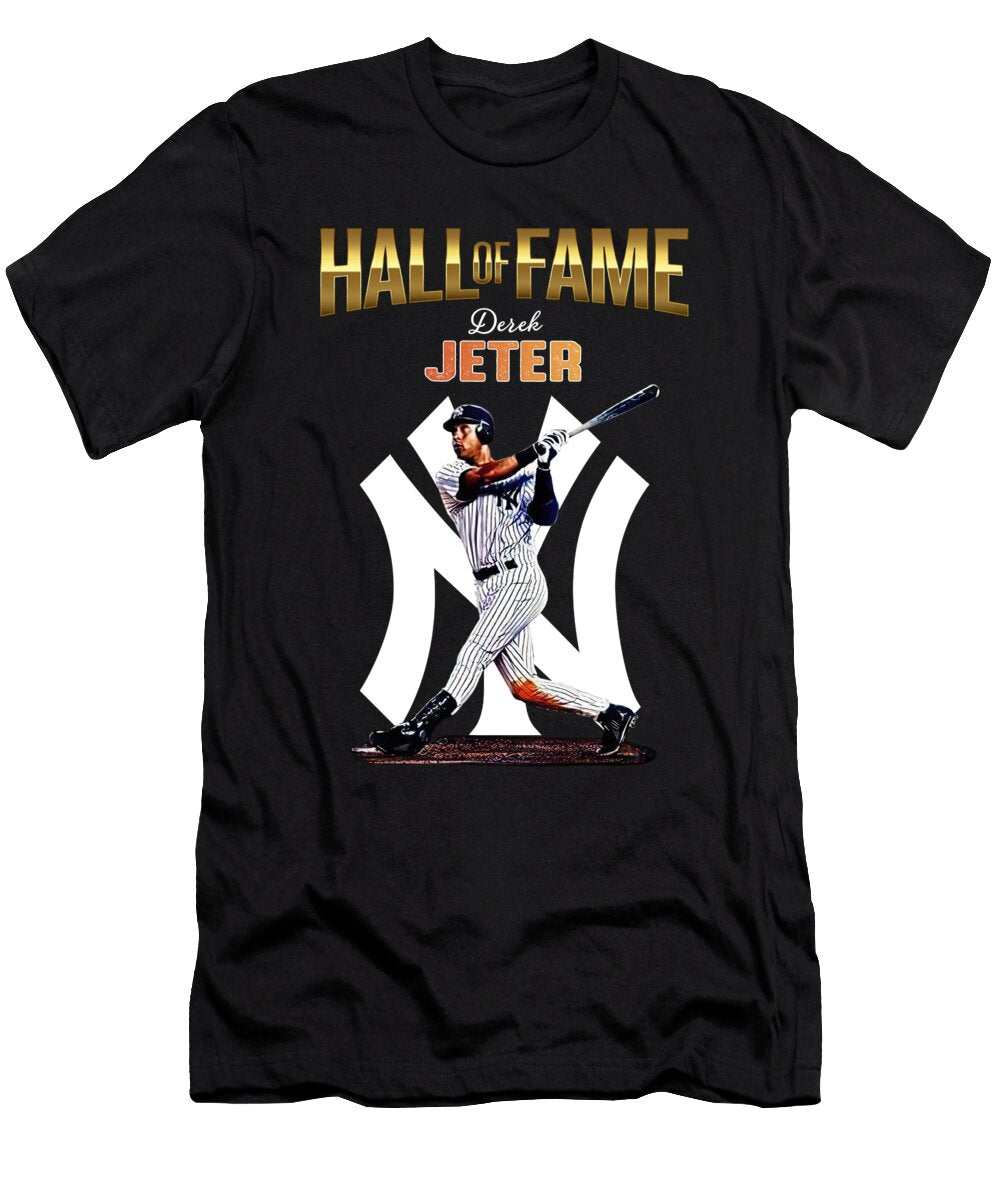 Derek Jeter New York Yankees Hall of Fame Th T-Shirt