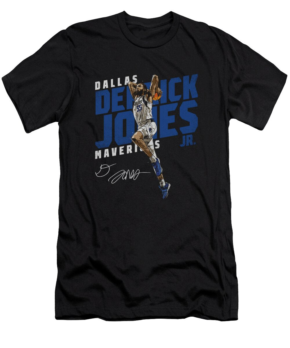 Derrick Jones Jr Dallas Slant Ihsan Sirin T-Shirt