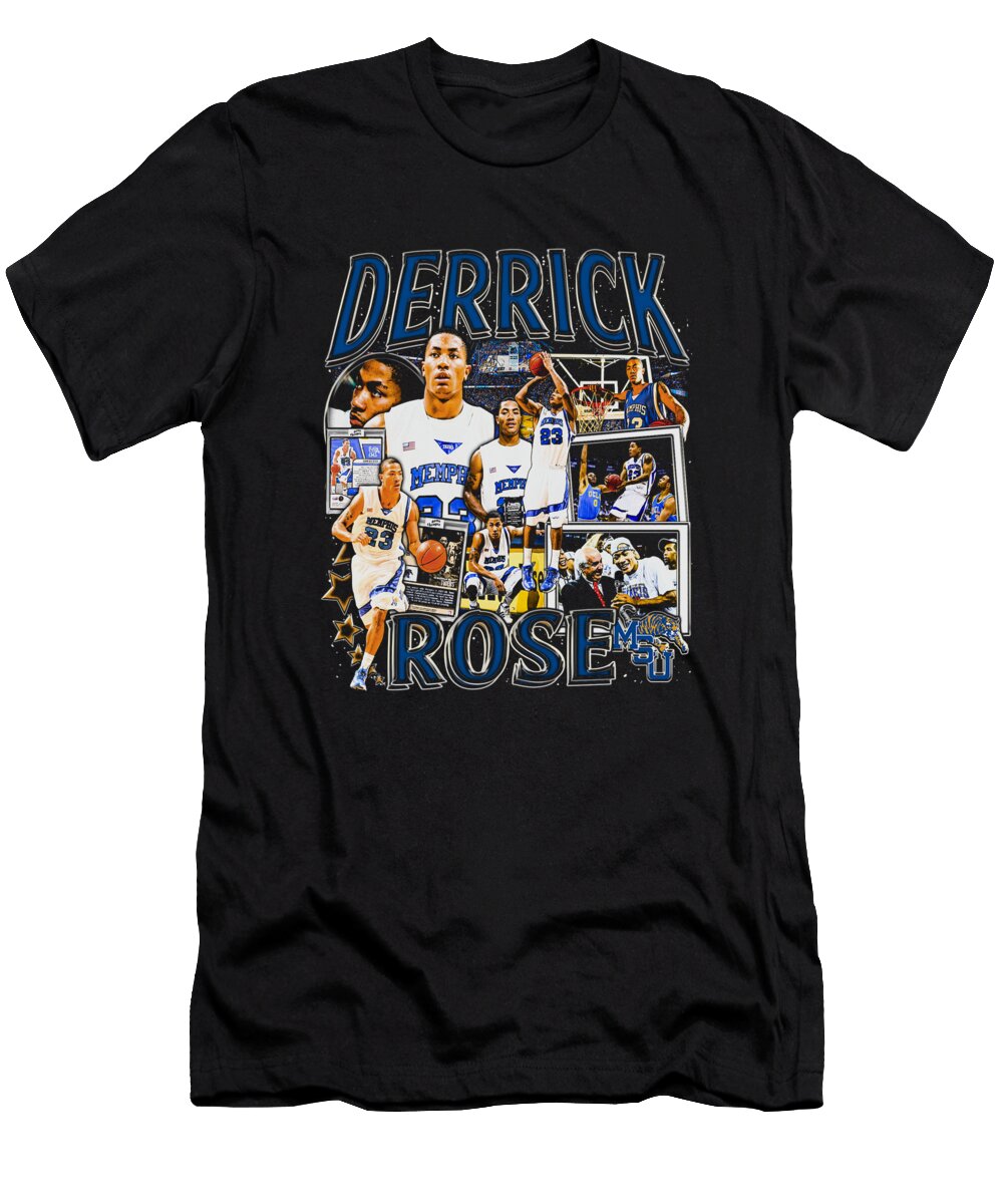 Derrick Rose College Vintage Bootleg Ozlem Altin T-Shirt