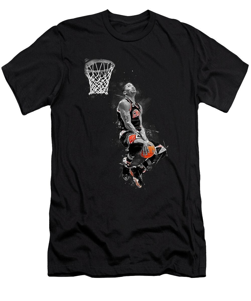 Derrick Rose Slam Dunk Ikuna Ronin T-Shirt