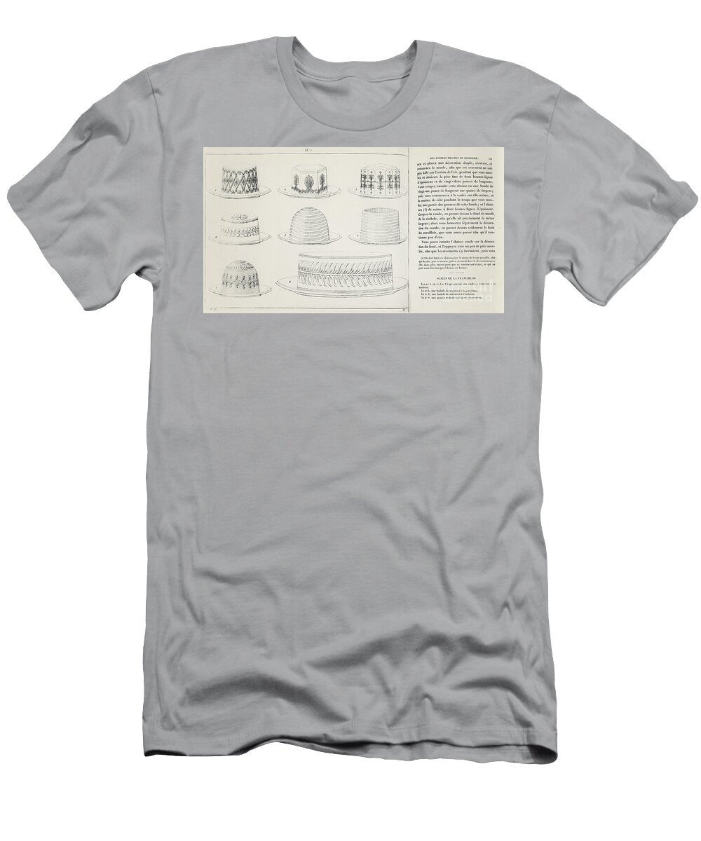 Designs for Timbale De Macaroni By Antonin Careme Engraving French School T-Shirt