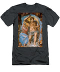 Detail of the Last Judgment Christ Judges Fresco By Michelangelo Buonarroti Known As Michelangelo Michelangelo Buonarroti T-Shirt
