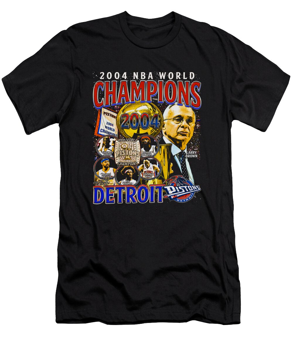 Detroit 2004 NBA Champs Ozlem Altin T-Shirt