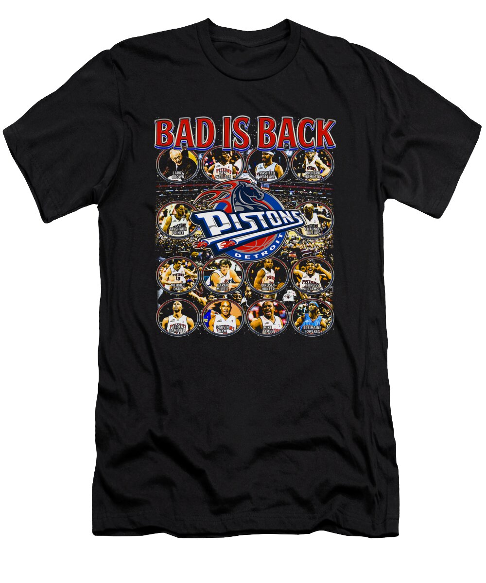 Detroit 2004 NBA Champs Team Ozlem Altin T-Shirt