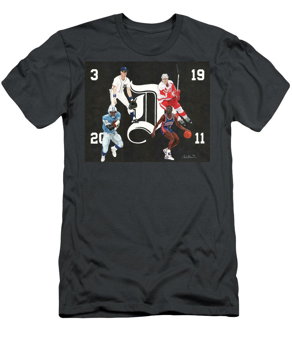 Detroit Heroes Chris Brown T-Shirt