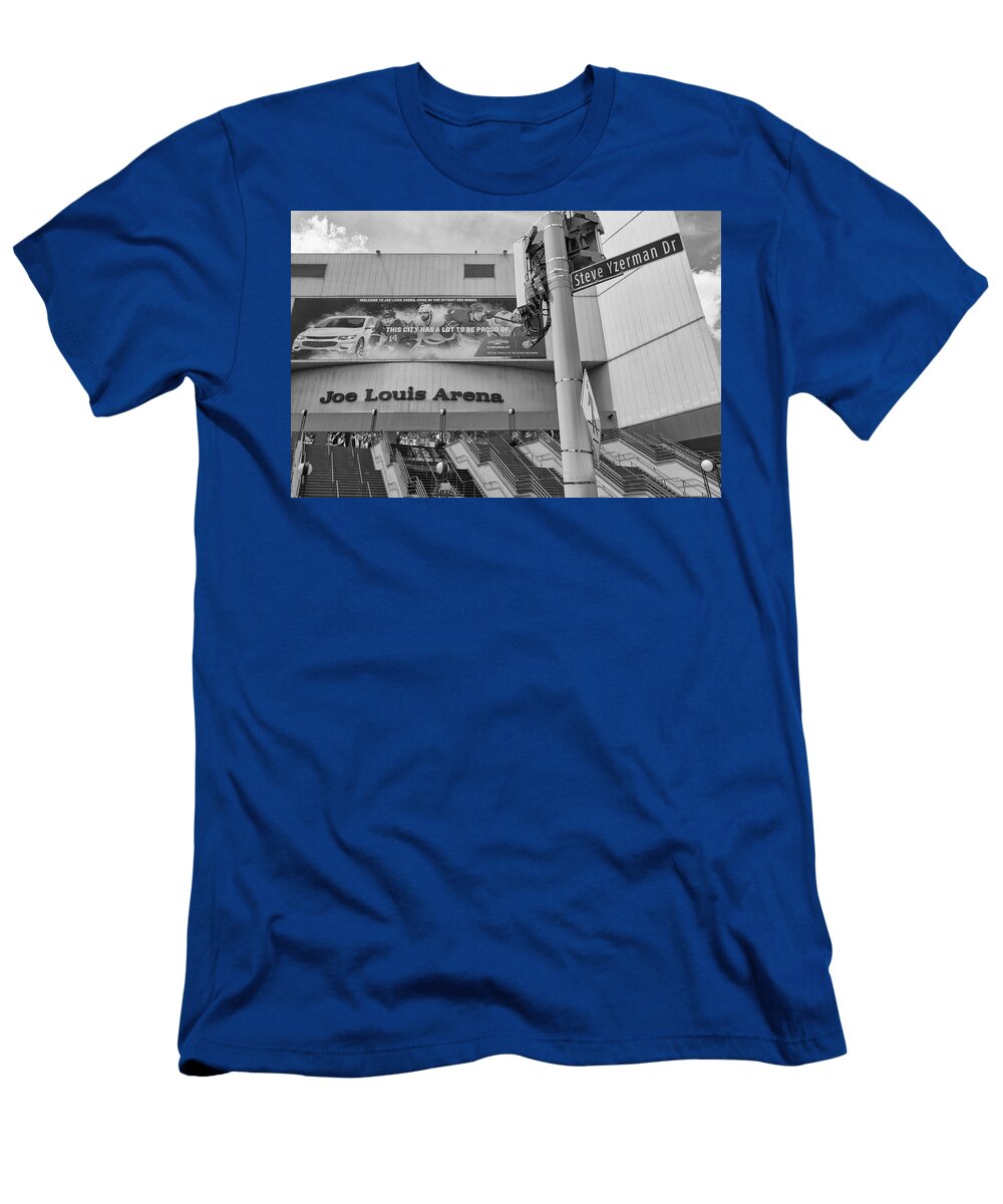 Detroit Joe Louis Arena 5 John Mcgraw T-Shirt
