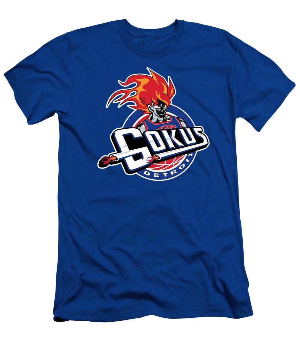 Detroit Pistons Gokus Huyen Vu T-Shirt