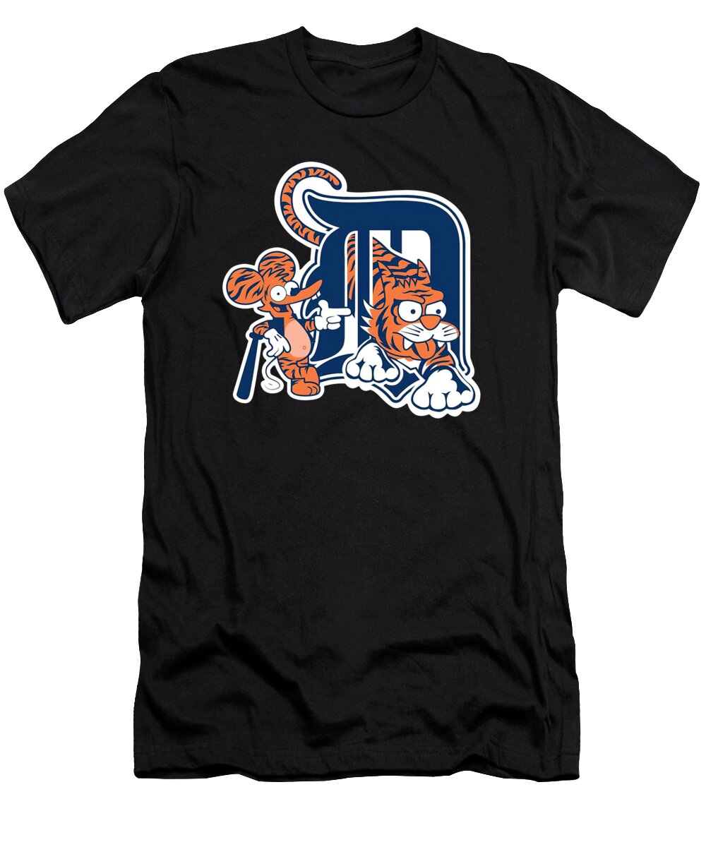 Detroit Tigers Itchy and Scratchys Huyen Vu T-Shirt
