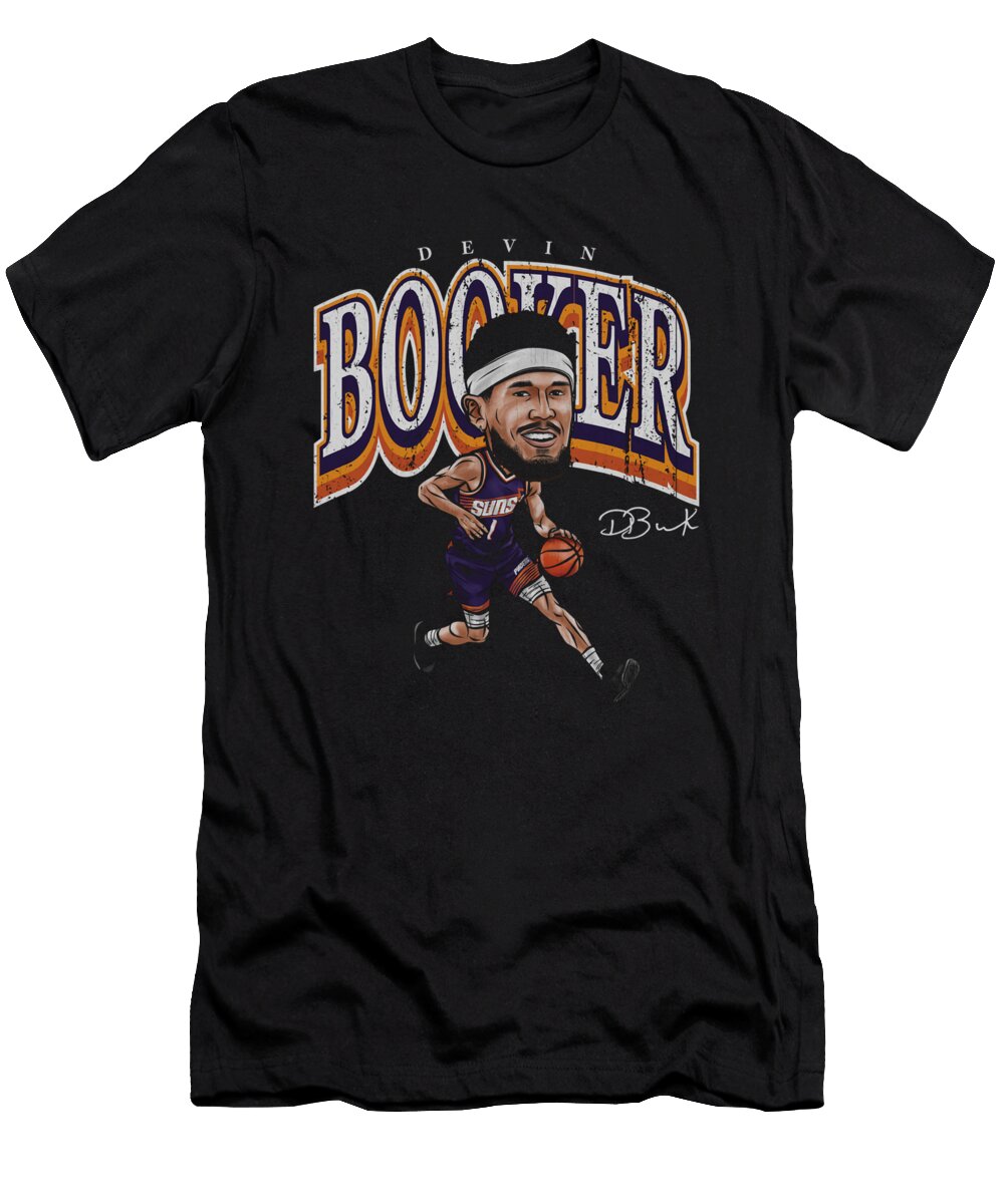 Devin Booker Phoenix Cartoon Ihsan Sirin T-Shirt