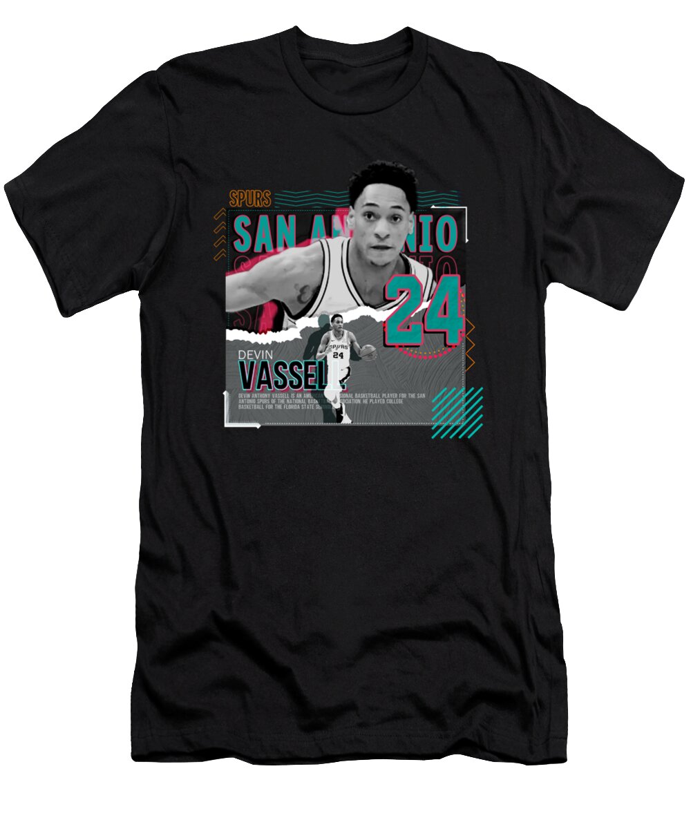 Devin Vassell Basketball Kelvin Kent T-Shirt