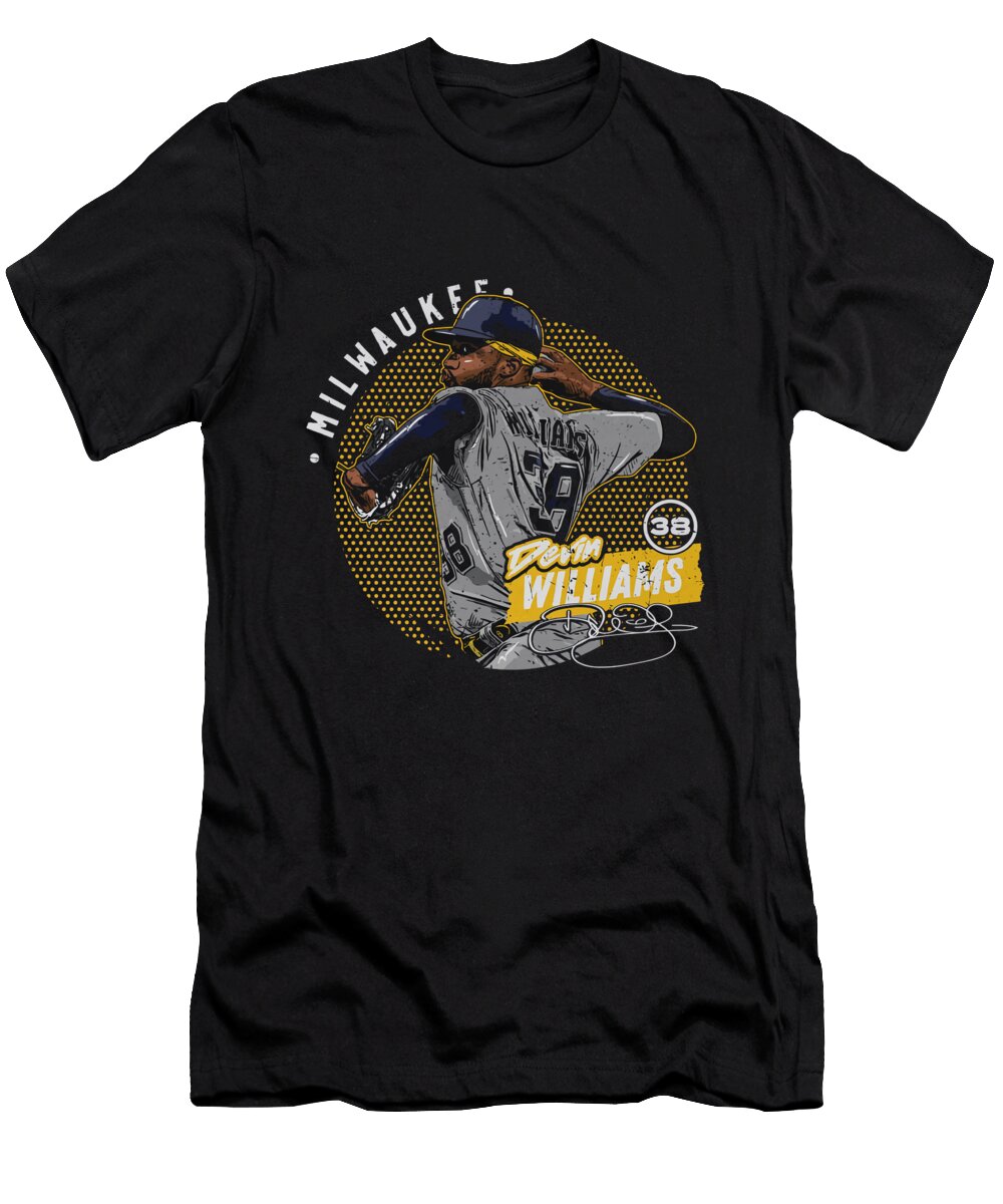 Devin Williams Milwaukee Dots Ihsan Sirin T-Shirt