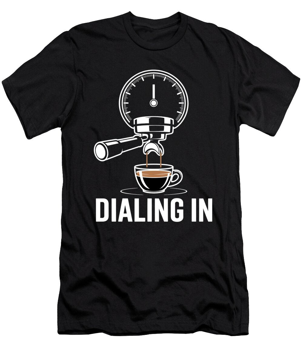 Dialing in Coffee Ritual Moon T-Shirt