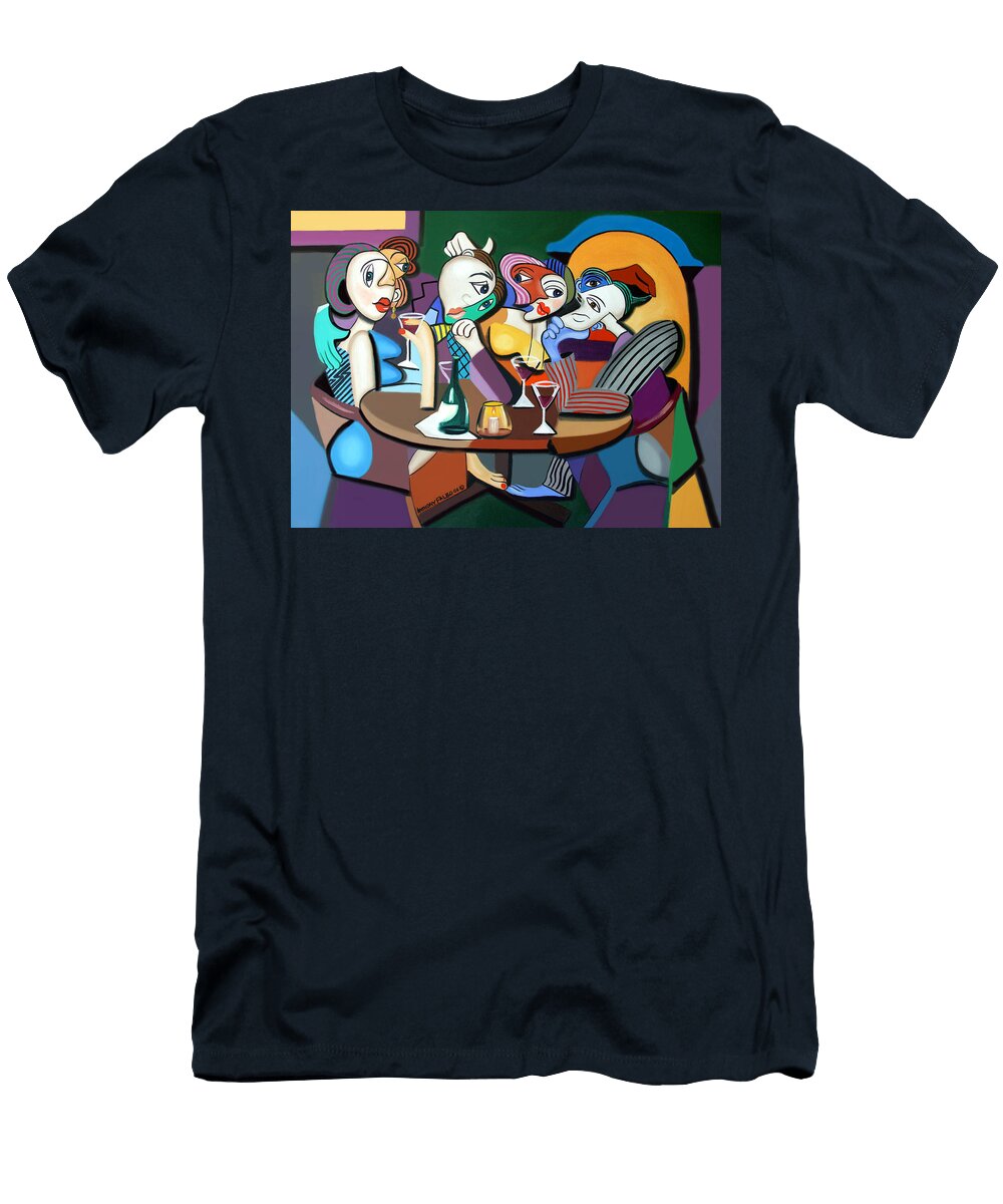 Dinner At Marios Anthony Falbo T-Shirt