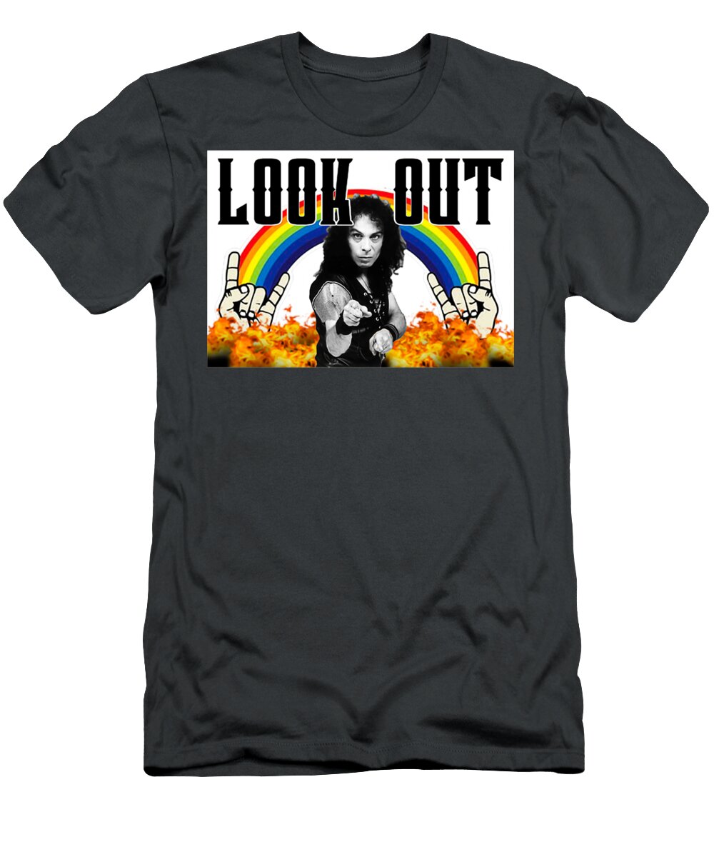 Dio Holy Diver Look Out Kennedy Oliver T-Shirt