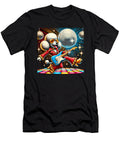 Disco Ball Guitar Poodle Dog Men Women Kids Zyneu Gangd T-Shirt