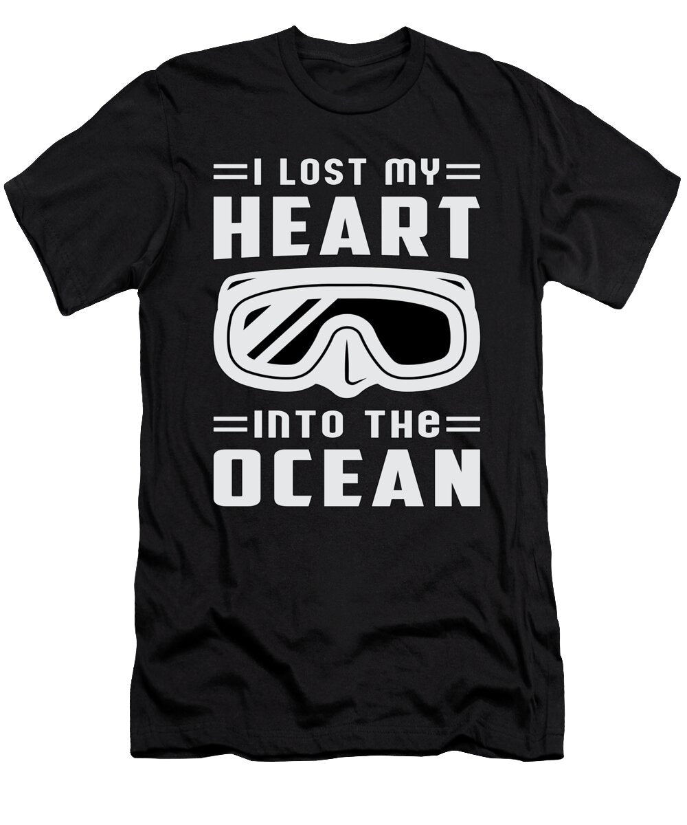 Dive Diver Scuba Diving Funny Diving Sea Gift Idea Tshirtconcepts Marvin Poppe T-Shirt