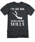 Dive Into Hilarity Mad Diving Skills for Water Sports Fans Diving Skills T-Shirt