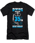 Diver 35th Birthday Gift Manuel Schmucker T-Shirt