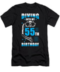 Diver 55th Birthday Gift Manuel Schmucker T-Shirt