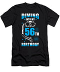 Diver 56th Birthday Gift Manuel Schmucker T-Shirt