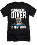 Diver Cool Snorkeling Dive Scuba Commercial Diving Crazy Squirrel T-Shirt
