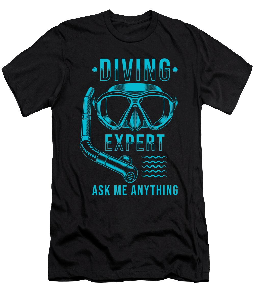 Diver Diving Gift Manuel Schmucker T-Shirt