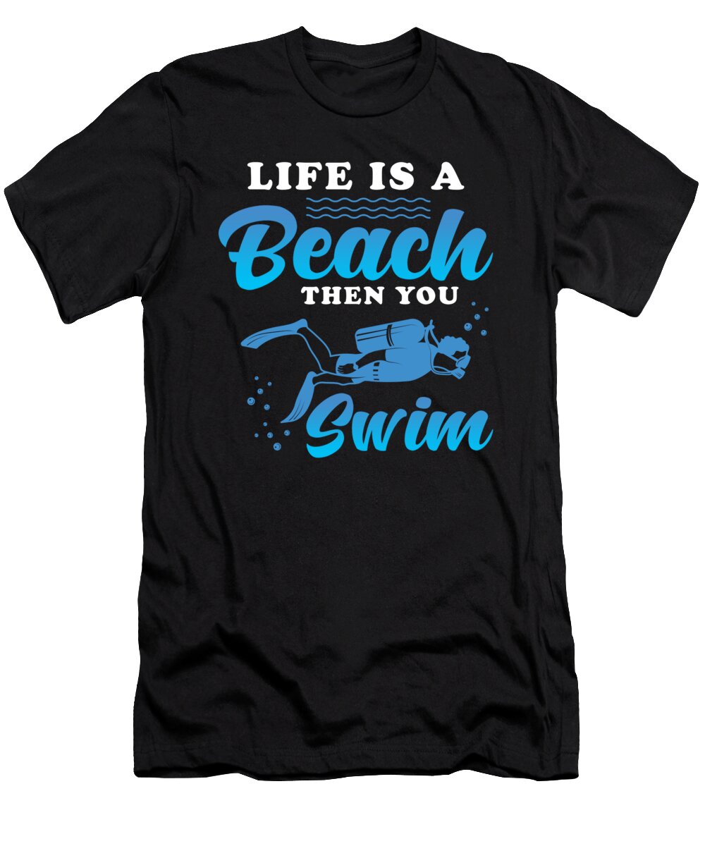 Diver Diving Manuel Schmucker T-Shirt