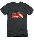 Diver Down Dive Flagcuba Diving American Flag Black T-Shirt