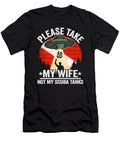 Diver Down Flag Vintage Ufo Funny Scuba Diving Dad Lisa Stronzi T-Shirt