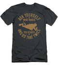 Diver Gift Ask Yourself What Makes You Scared and Do That Twice Diving Funnygiftscreation T-Shirt