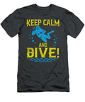 Diver Gift Keep Calm and Dive Diving Funnygiftscreation T-Shirt