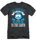 Diver Gift the Earth Does Not Belong to US We Belong to the Earth Diving Funnygiftscreation T-Shirt