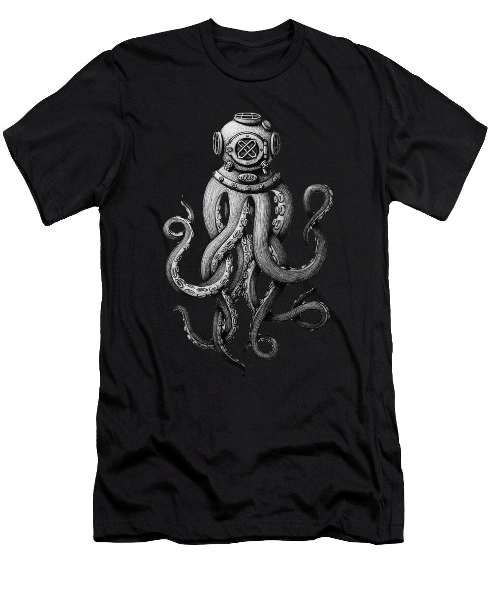 Diver Octopus Do Tran Quang T-Shirt