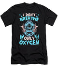 Diver Oxygen Snorkeling Scuba Dive Commercial Diving Crazy Squirrel T-Shirt