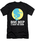 Diver Sea Horse Saying Manuel Schmucker T-Shirt