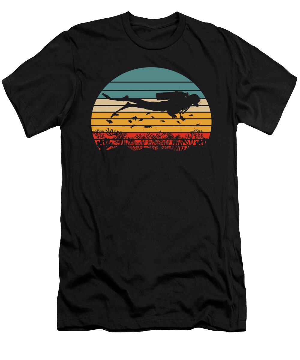 Diver Silhouette Do Tran Quang T-Shirt