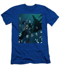 Diver Swimming with Shark Shadow Samarth Cadi T-Shirt