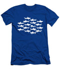 Diver Swimming with Sharks Wendy Lubetkin T-Shirt