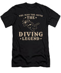 Diver the Man of the Myth the Diving Legend Manuel Schmucker T-Shirt