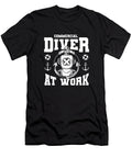 Diver Work Dive Snorkeling Scuba Commercial Diving Crazy Squirrel T-Shirt