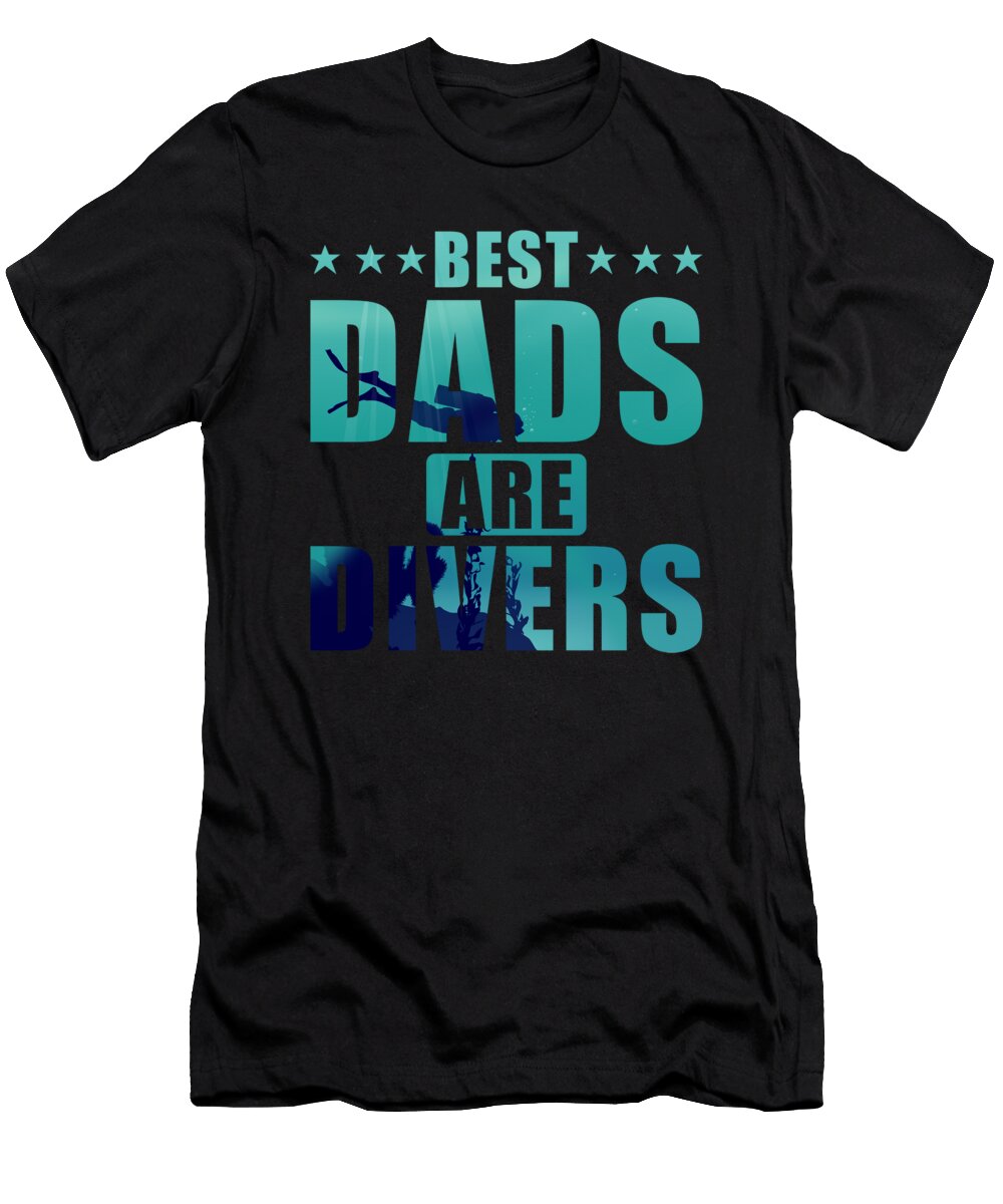 Diving Dads Best Father Diver Manuel Schmucker T-Shirt