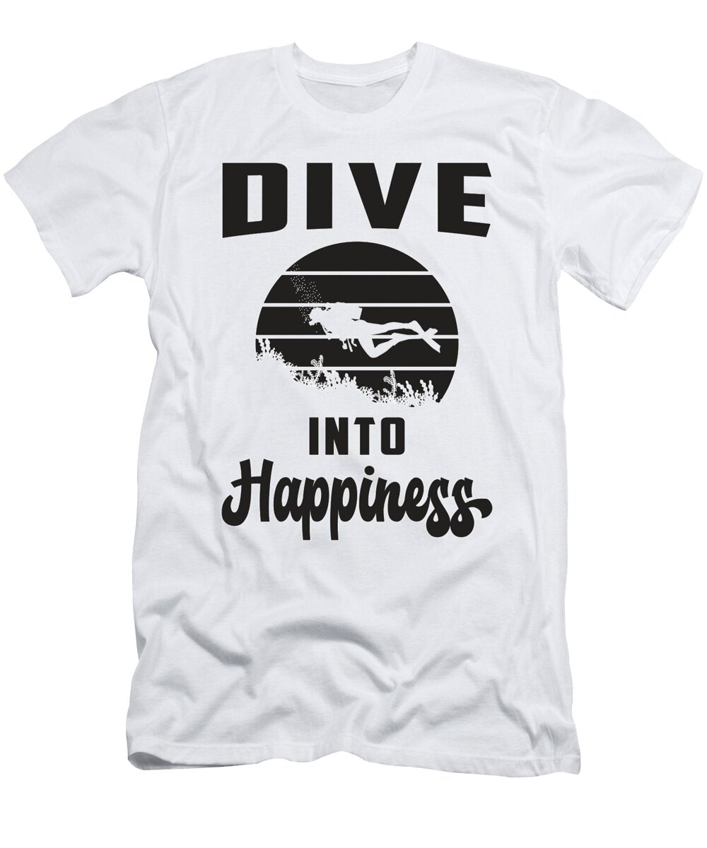 Diving Dive Diver Scuba Diving Sea Funny Gift Idea Tshirtconcepts Marvin Poppe T-Shirt