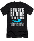 Diving Dive Scuba Diving Diver Funny Sea Gift Idea Tshirtconcepts Marvin Poppe T-Shirt