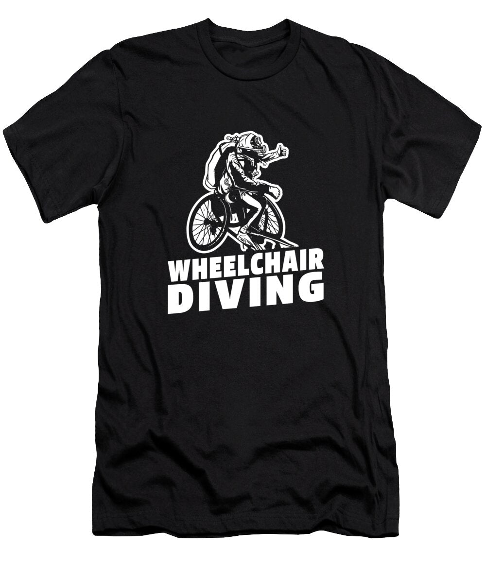 Diving Dive Snorkeling Scuba Diver Crazy Squirrel T-Shirt