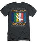 Diving Enthusiast Gray Hair Deep Sea Explorer Oceanexplorer T-Shirt